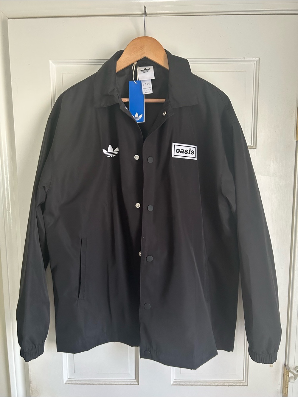 adidas Black Oasis Coach Jacket